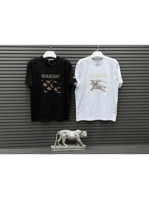 SİYAH BURBERRY TİŞÖRT