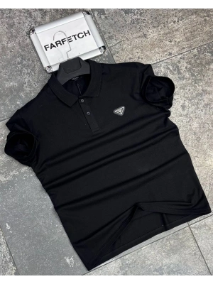 POLO YAKA PRADA SİYAH