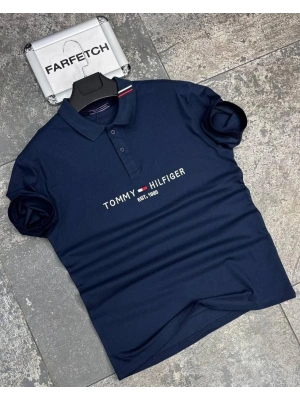 POLO YAKA TOMMY HİLFİGER LACİVERT