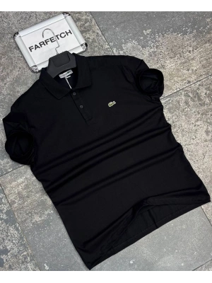 POLO YAKA LACOSTE SİYAH