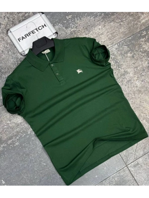 POLO YAKA BURBERRY YEŞİL