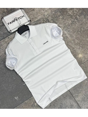 POLO YAKA CALVİN KLEİN BEYAZ