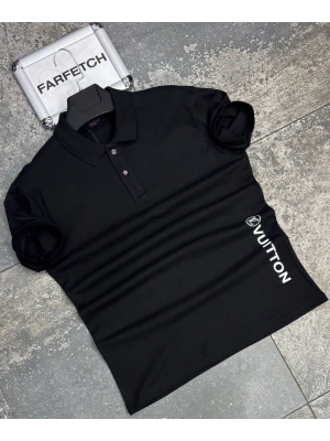 POLO YAKA LOUİS VUİTTON SİYAH