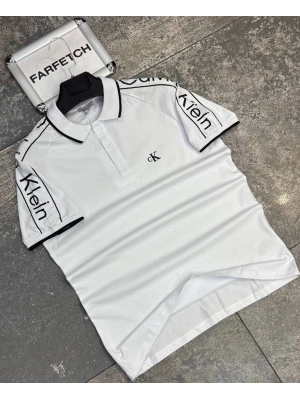 POLO YAKA CALVİN BEYAZ