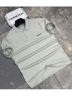 POLO YAKA CALVİN KLEİN GRİ