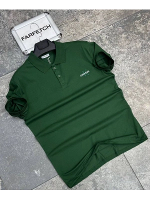POLO YAKA CALVİN KLEİN YEŞİL