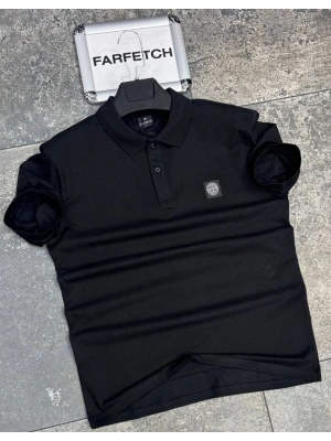 POLO YAKA STONE ISLAND SİYAH