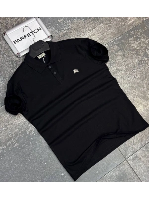 POLO YAKA BURBERRY SİYAH