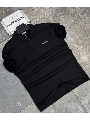 POLO YAKA CALVİN KLEİN SİYAH