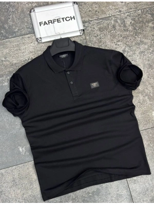 POLO YAKA ARMANİ SİYAH