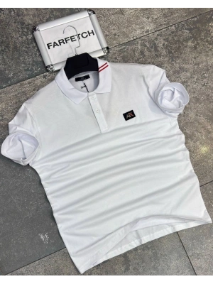 POLO YAKA ARMANİ BEYAZ