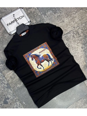 HERMES TİŞÖRT SİYAH