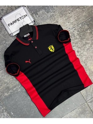 SİYAH POLO YAKA PUMA