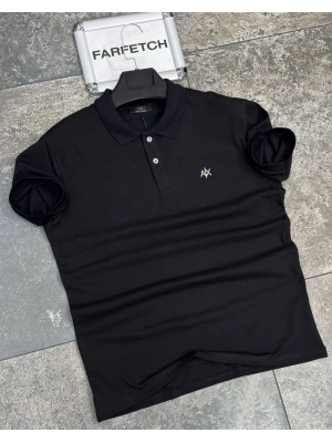 POLO YAKA ARMANİ SİYAH