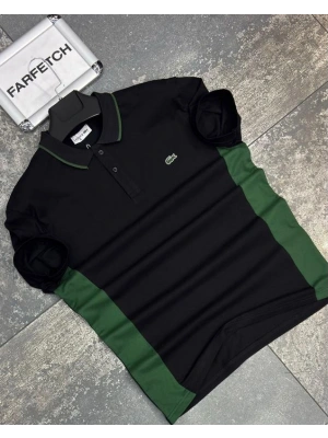 POLO YAKA LACOSTE SİYAH