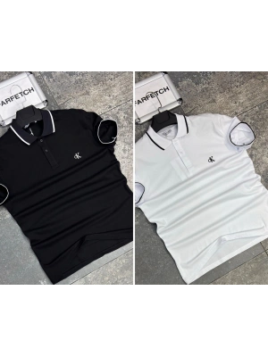 POLO YAKA CALVİN KLEİN SİYAH