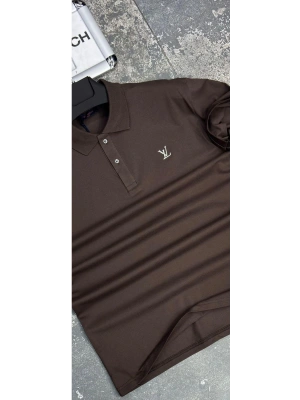 POLO YAKA LOUİS VUİTTON KAHVERENGİ