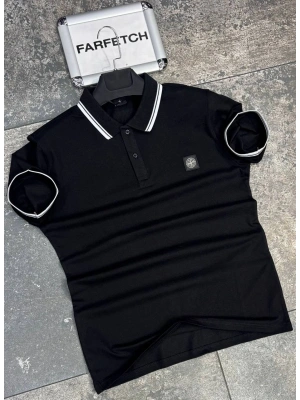 POLO YAKA STONE ISLAND SİYAH