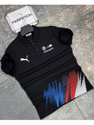SİYAH POLO YAKA PUMA