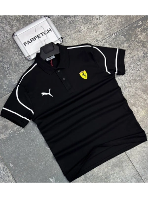 SİYAH POLO YAKA PUMA