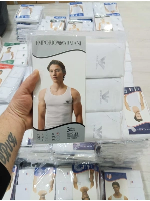 3lü ARMANİ ATLET