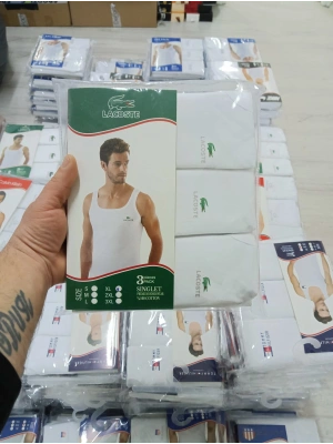 3lü LACOSTE ATLET