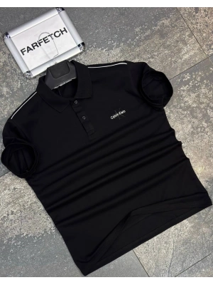 POLO YAKA CALVİN KLEİN SİYAH