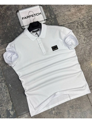 POLO YAKA DOLCE GABBANA BEYAZ