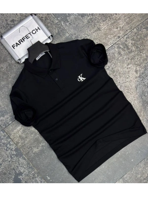 POLO YAKA CALVİN KLEİN SİYAH