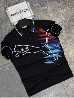 SİYAH POLO YAKA PUMA