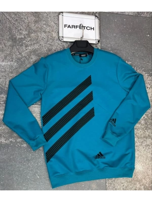 ADİDAS TURKUAZ 2 İPLİK SWEAT