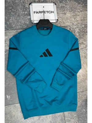 ADİDAS TURKUAZ 2İPLİK SWEAT
