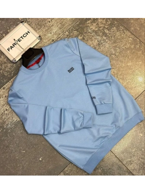 HUGO BOSS MAVİ 2İPLİK SWEAT