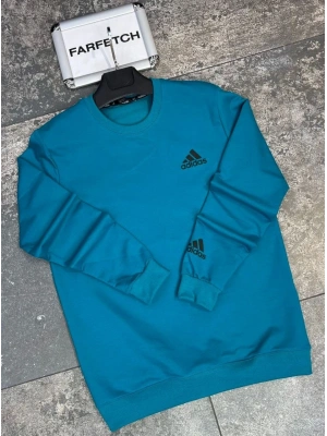 ADİDAS TURKUAZ 2İPLİK SWEAT