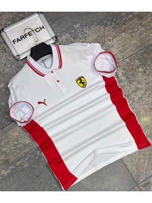 BEYAZ POLO YAKA PUMA