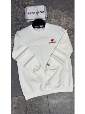 dsquared2 BEYAZ 2 İPLİK SWEAT