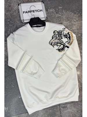 philipp plein BEYAZ 2 İPLİK SWEAT