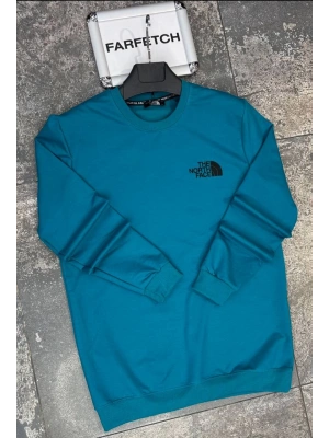 NORT FACE TURKUAZ 2 İPLİK SWEAT