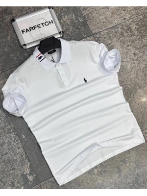 POLO YAKA RALPH LAUREN BEYAZ