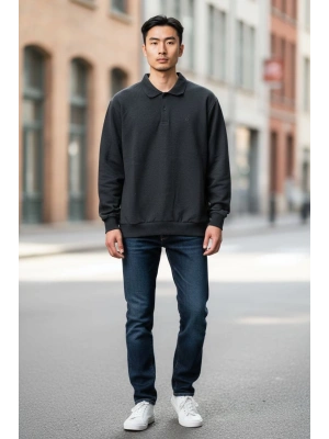 YAKALI TRİKO SİYAH RENK