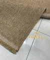Seyran İndia-668- Bej Hav Toz Vermez Antibakteriyel Kolay Temizlenen Jüt Hasır Görünümlü Modern Halı