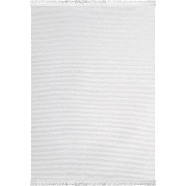 Alesta Koleksiyonu Akrilik Dokuma Saçaklı Halı 3508 Krem