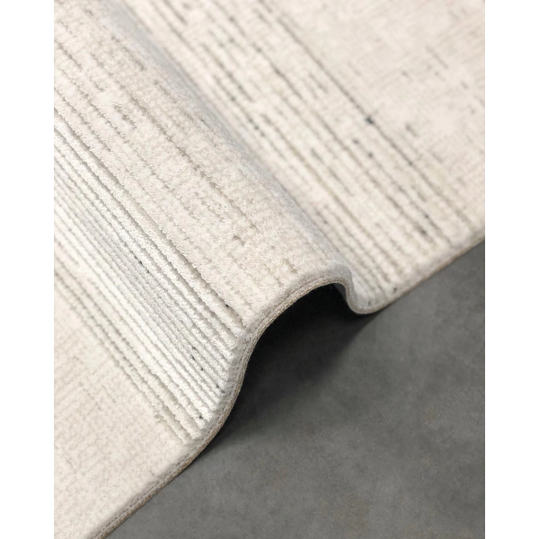 Alure Koleksiyonu Akrilik Dokuma Saçaklı Halı 1761 Bej