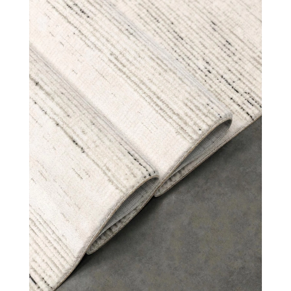 Alure Koleksiyonu Akrilik Dokuma Saçaklı Halı 1761 Bej