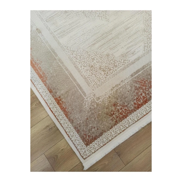 Asya 525 Terra Klasik Desen Akrilik Salon Halısı