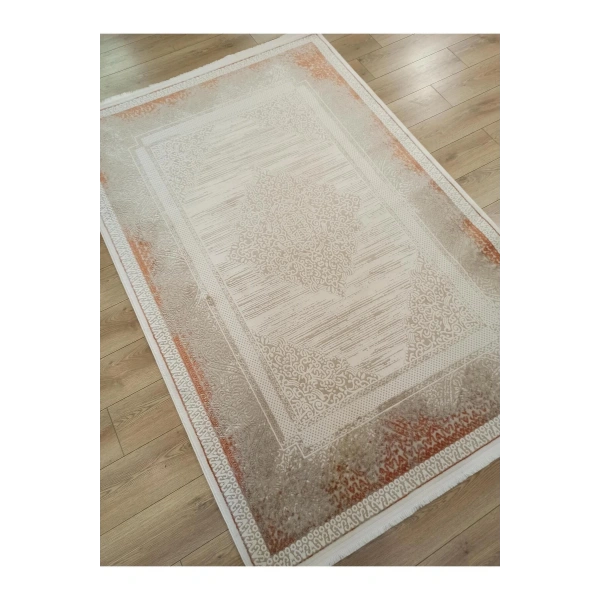 Asya 525 Terra Klasik Desen Akrilik Salon Halısı