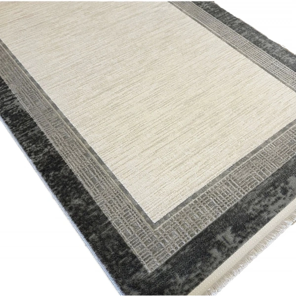 Luxess Arya Koleksiyonu %100 Akrilik Dokuma Halı 1105 Antrasit