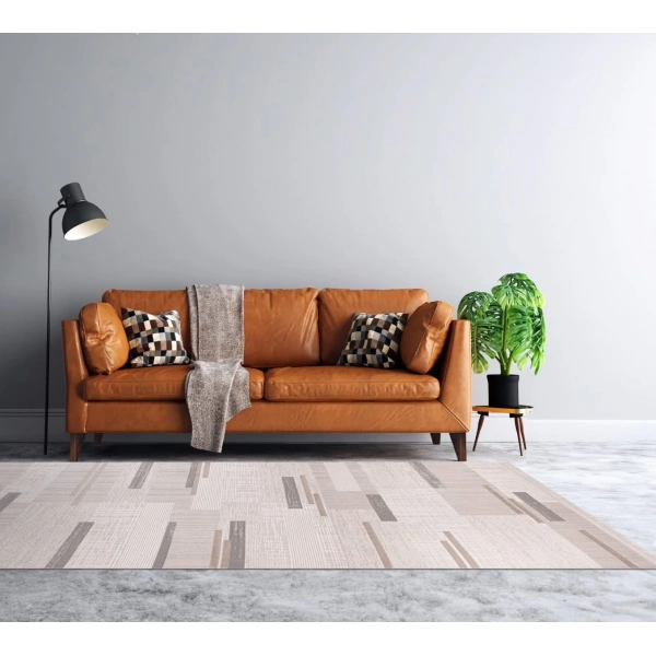 Luxess Arya Koleksiyonu %100 Akrilik Dokuma Halı 1106 Vizon