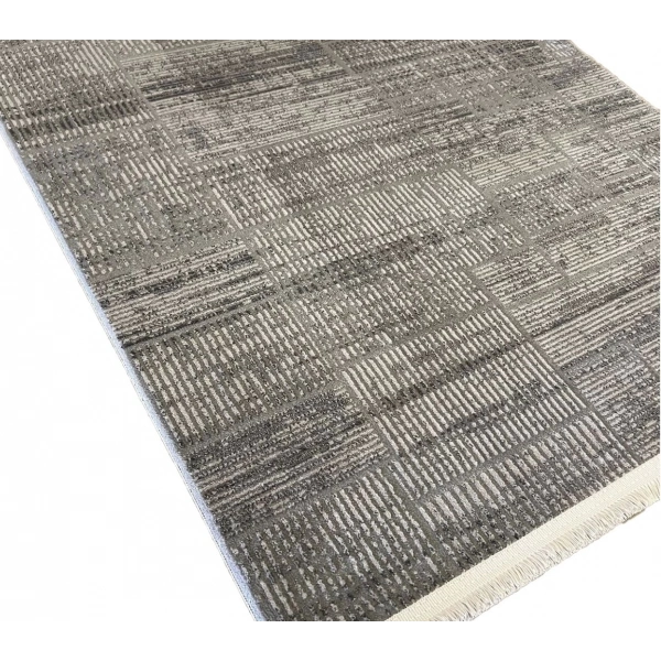 Luxess Arya Koleksiyonu %100 Akrilik Dokuma Halı 1107 Antrasit