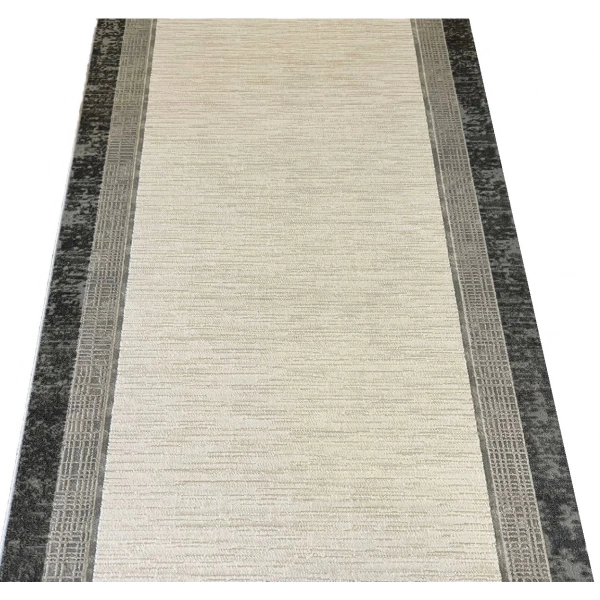 Luxess Arya Koleksiyonu %100 Akrilik Dokuma Yolluk Halı 1105 Antrasit